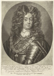 Portret van George Lodewijk van Hessen-Darmstadt
