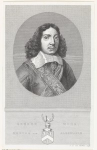 Portret van George Monk