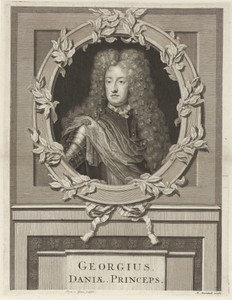 Portret van George, prins van Denemarken