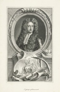 Portret van George, prins van Denemarken