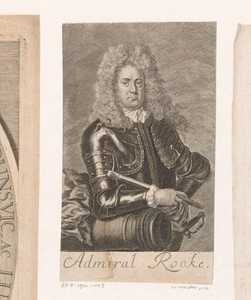 Portret van George Rooke