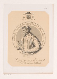 Portret van George van Egmont
