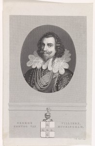 Portret van George Villiers, 1e hertog van Buckingham