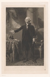Portret van George Washington