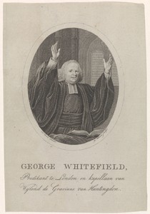Portret van George Whitefield