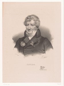 Portret van Georges Cuvier