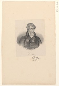 Portret van Georges Cuvier