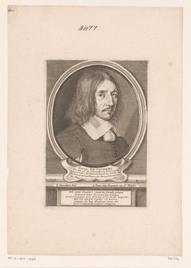 Portret van Georges de Scudéry