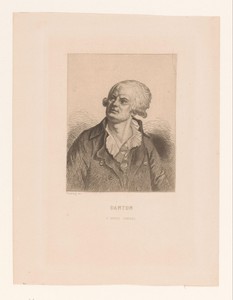 Portret van Georges-Jacques Danton