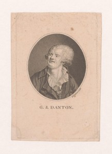 Portret van Georges-Jacques Danton