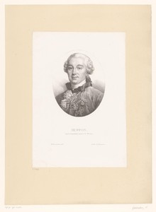 Portret van Georges-Louis Leclerc de Buffon