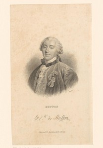 Portret van Georges-Louis Leclerc de Buffon