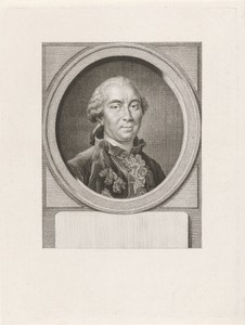 Portret van Georges Louis Leclerc graaf de Buffon