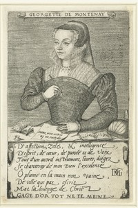 Portret van Georgette de Montenay