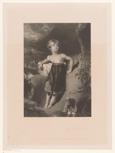 Portret van Georgiana Fane
