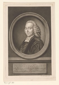 Portret van Gerard Johan Nahuys