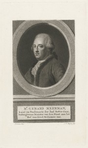 Portret van Gerard Meerman