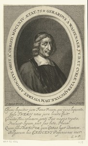 Portret van Gerard van Wassenaer op 75-jarige leeftijd