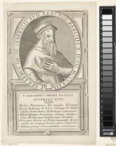 Portret van Gerardo Odónis, 17de Minister Generaal van de franciscaner orde
