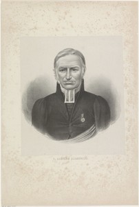 Portret van Gerardus Benthem Reddingius