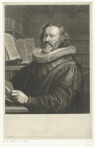 Portret van Gerardus Joannes Vossius