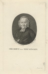 Portret van Gerardus van Heyningen
