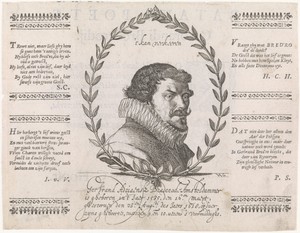 Portret van Gerbrand Adriaensz. Bredero
