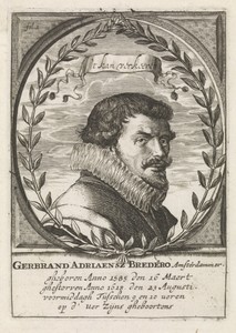 Portret van Gerbrand Adriaensz. Bredero