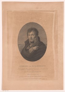 Portret van Gerhard von Scharnhorst