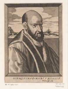 Portret van Geronimo Mercuriali