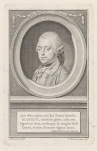 Portret van Gerrit Hooft junior