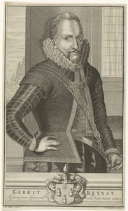 Portret van Gerrit Reynst, gouverneur-generaal van Nederlands-Indië