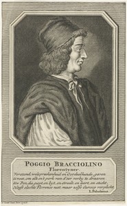 Portret van Gian Francesco Poggio Bracciolini