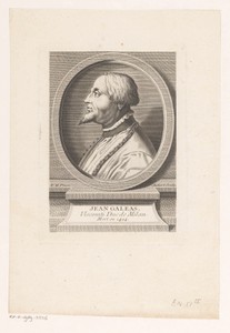 Portret van Gian Galeazzo Visconti