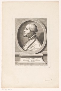 Portret van Gian Galeazzo Visconti