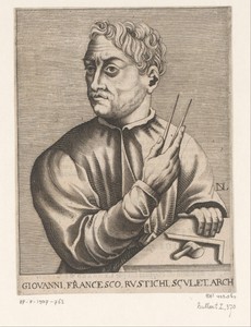 Portret van Gianfrancesco Rustici