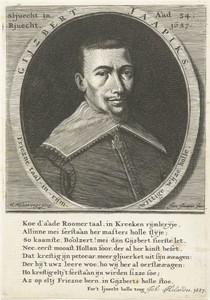 Portret van Gijsbert Japiks
