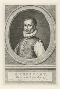Portret van Gijsbert van Bronckhorst en Batenburg