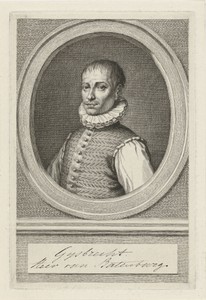 Portret van Gijsbert van Bronckhorst en Batenburg