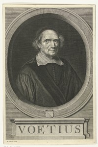 Portret van Gijsbert Voet