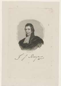Portret van Gijsbertus Johannes Rooyens