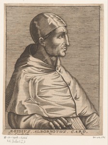Portret van Gil Álvarez Carrillo de Albornoz