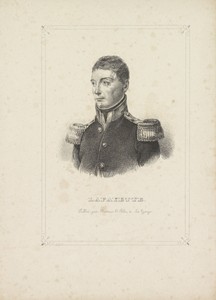 Portret van Gilbert du Motier de la Fayette
