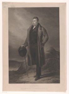 Portret van Gilbert du Motier, markies de la Fayette