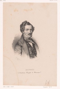 Portret van Gilbert Duprez