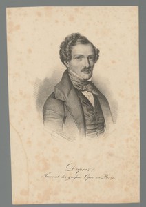 Portret van Gilbert Duprez
