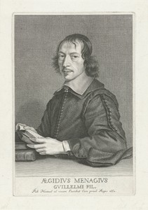 Portret van Gilles Ménage