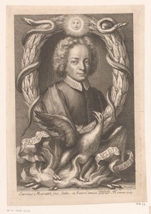 Portret van Giorgio Baglivi op 34-jarige leeftijd