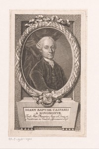 Portret van Giovanni Battista de Gaspari
