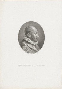 Portret van Giovanni Battista della Porta